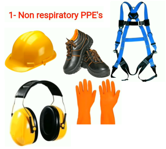 Non respiratory PPE's